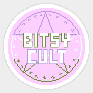 Genderqueer Bitsy Cult Sticker